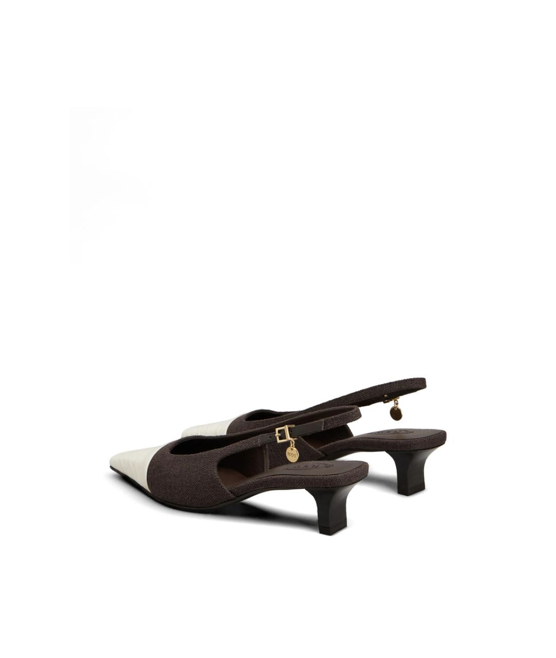 TOD'S Коричневые туфли, фото 6