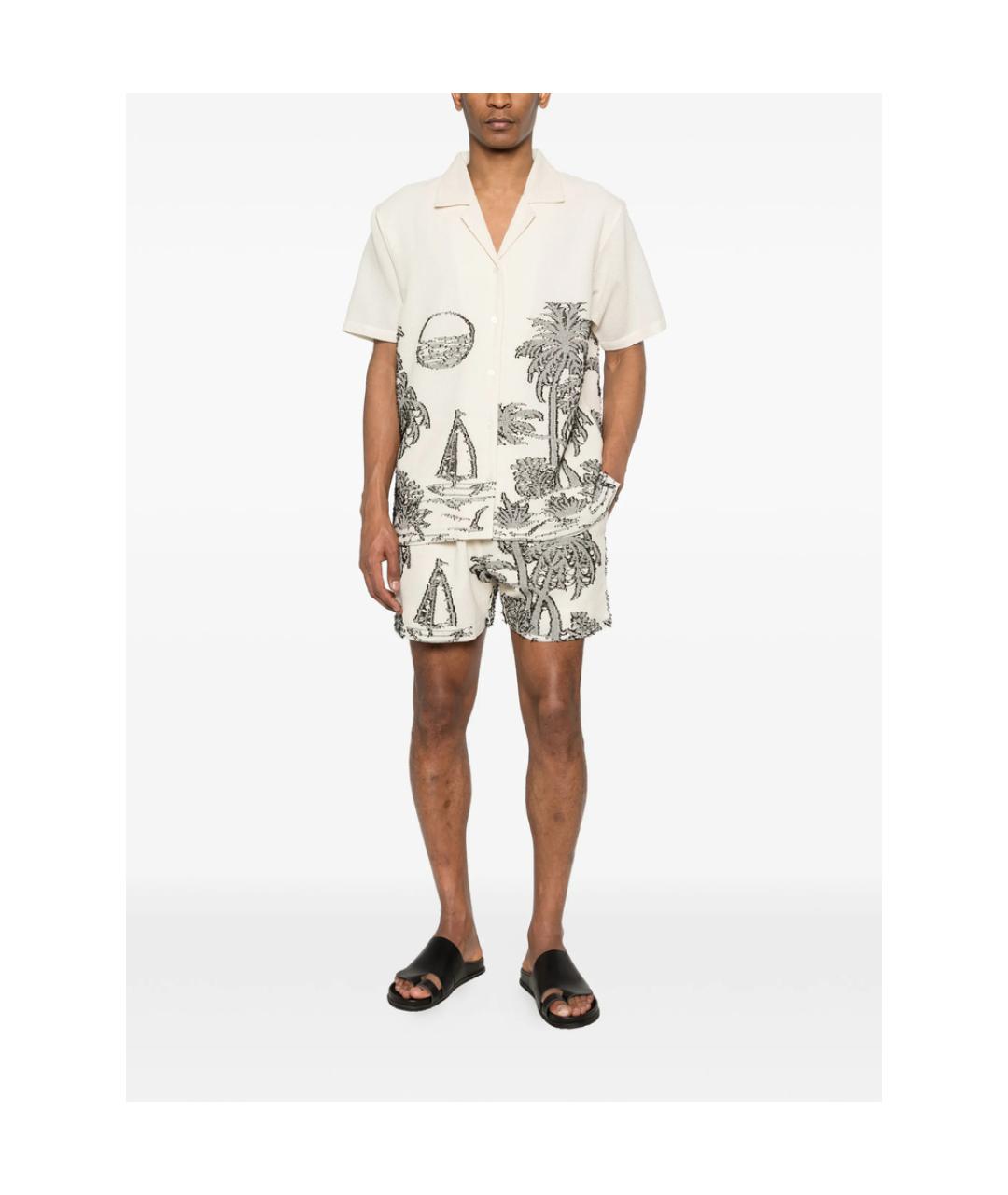 MAISON LABICHE Мульти хлопковые шорты, фото 3