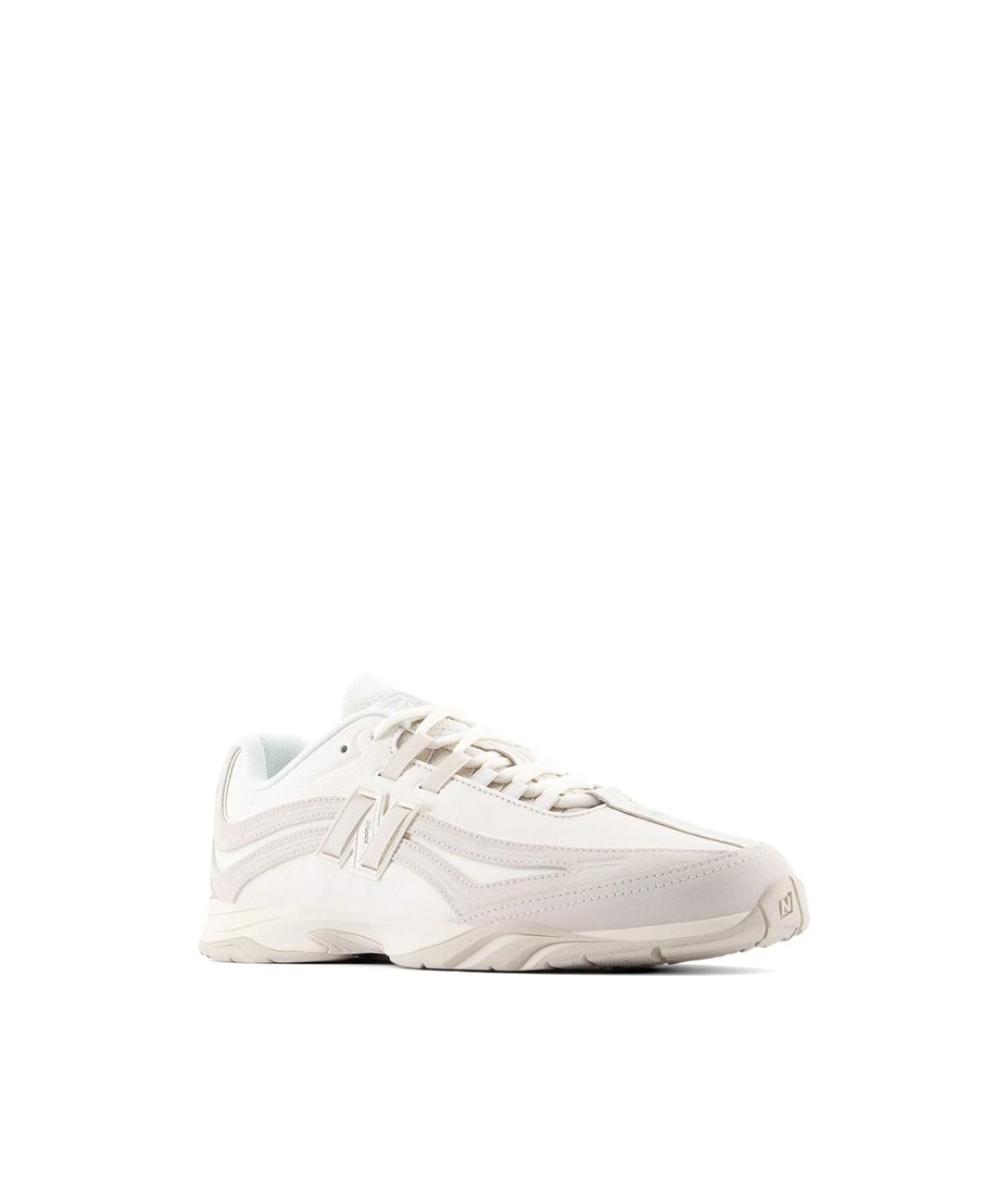 NEW BALANCE Белые кожаные низкие кроссовки / кеды, фото 4
