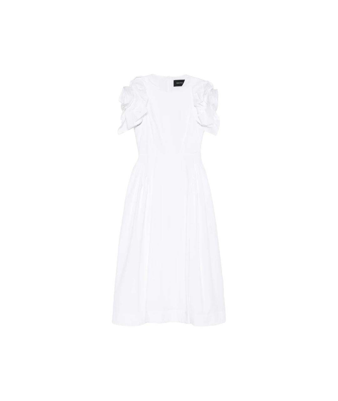 SIMONE ROCHA Белое хлопковое повседневное платье, фото 1