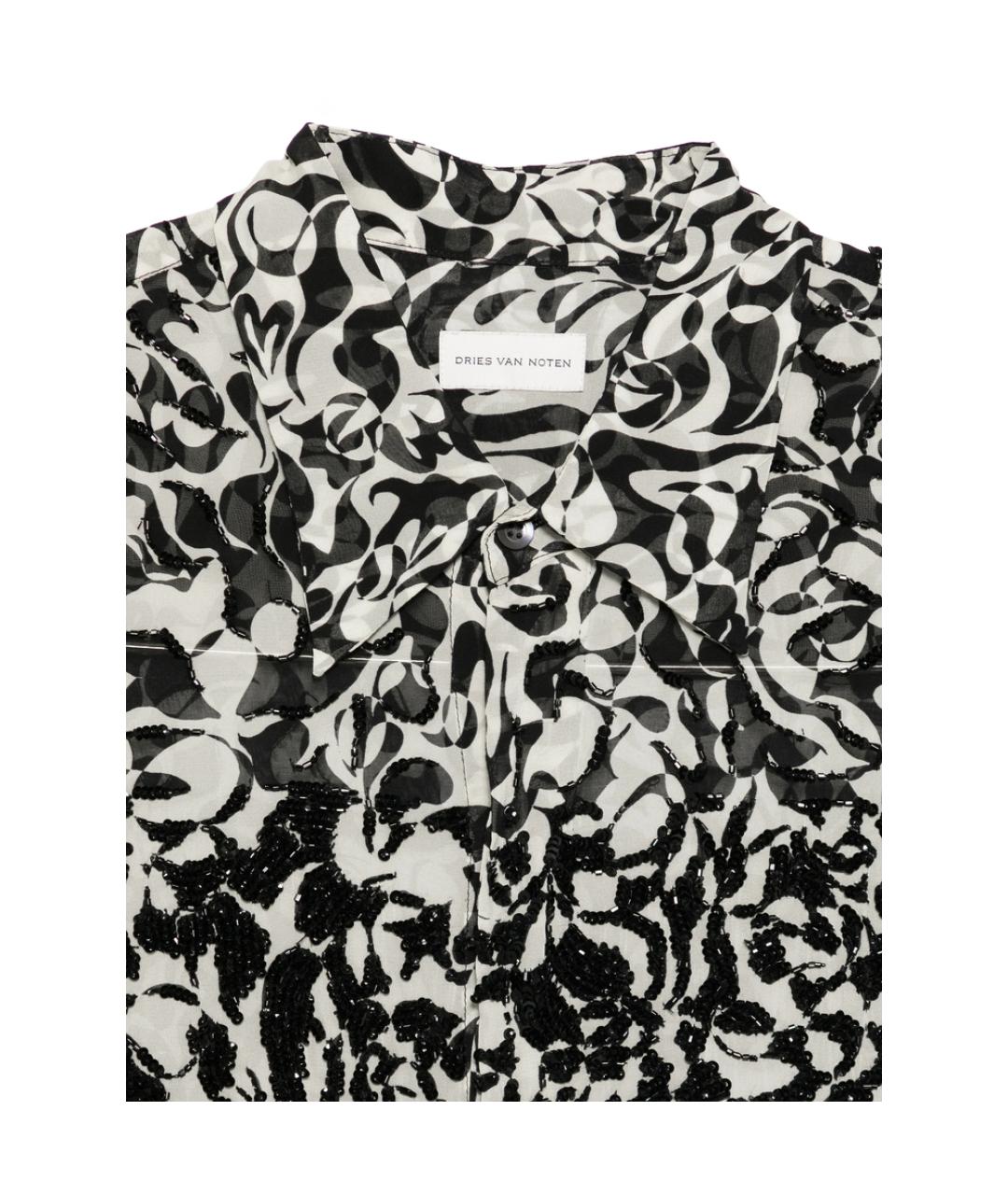 DRIES VAN NOTEN Черная классическая рубашка, фото 3