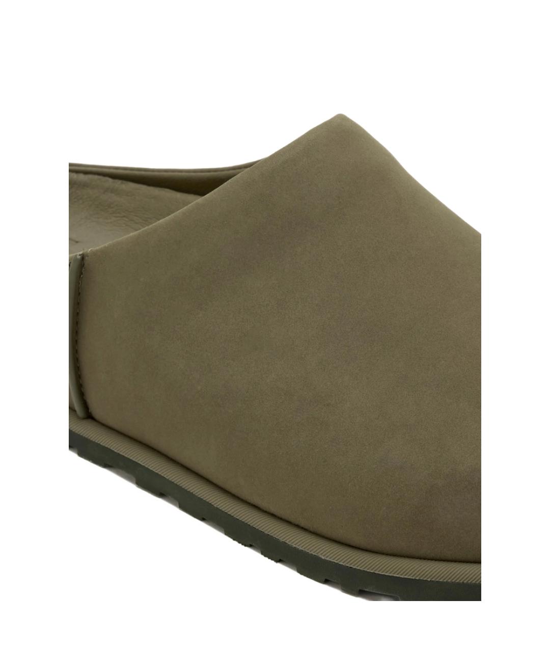 UGG Зеленые кожаные сандалии, фото 4
