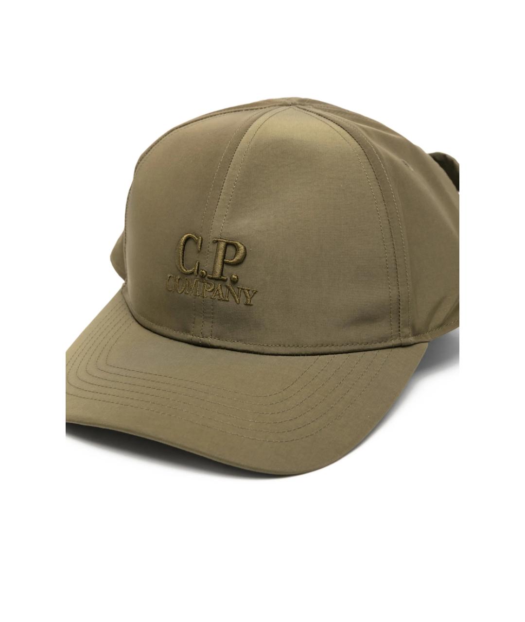 CP COMPANY Зеленая синтетическая кепка/бейсболка, фото 3