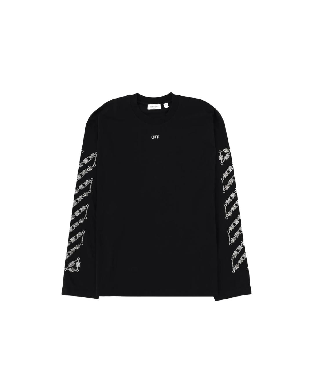 OFF-WHITE Черная футболка, фото 1