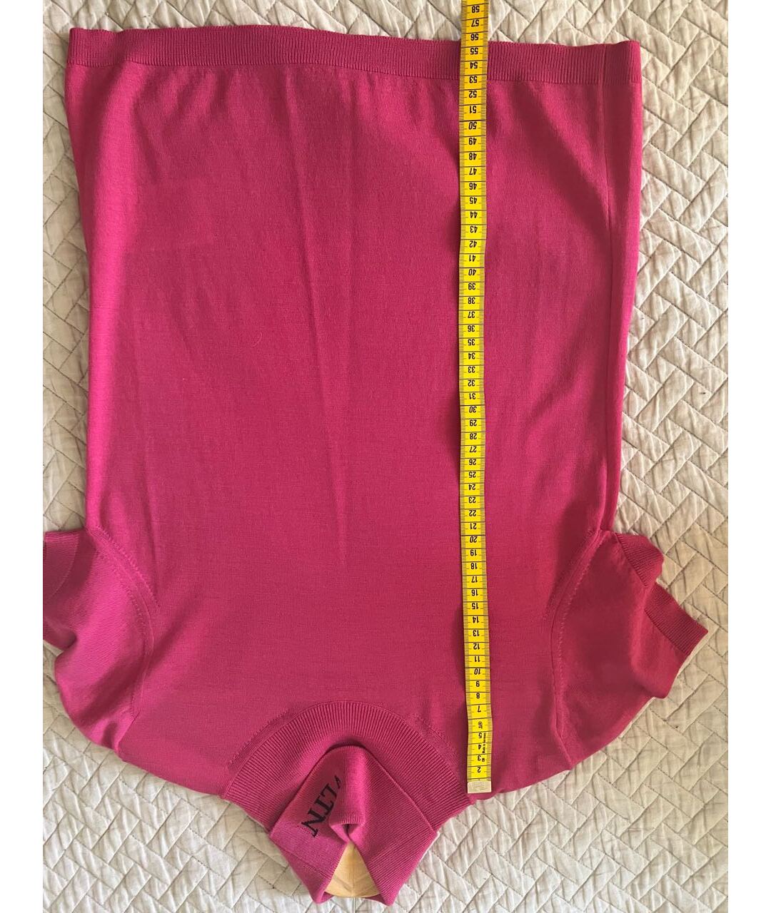 VALENTINO Розовый синтетический джемпер / свитер, фото 7