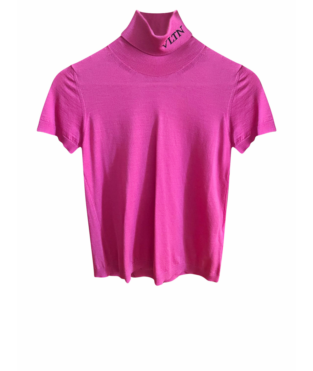 VALENTINO Розовый синтетический джемпер / свитер, фото 1