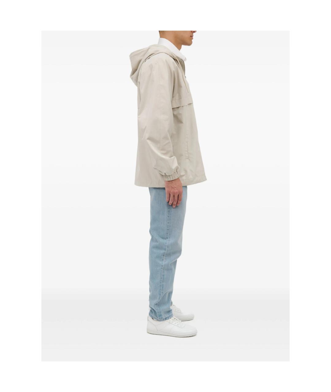 A.P.C. Бежевая полиэстеровая спортивная куртка, фото 2