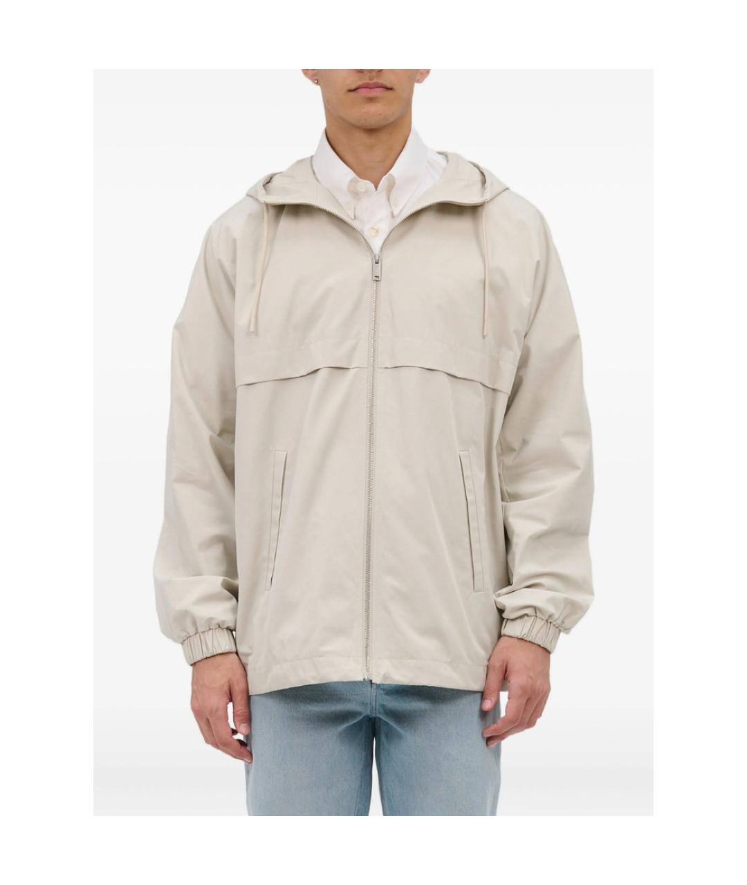 A.P.C. Бежевая полиэстеровая спортивная куртка, фото 1