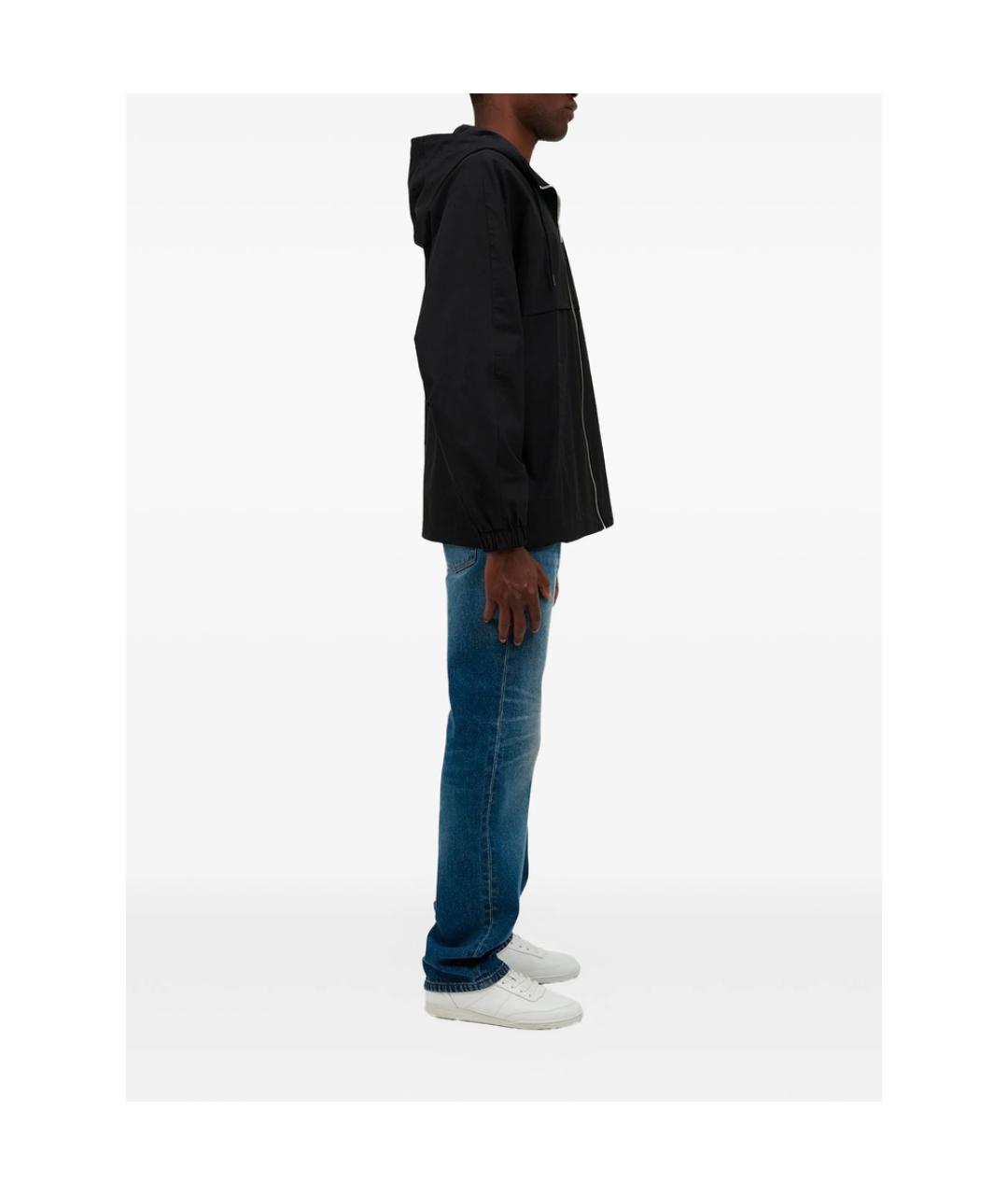 A.P.C. Черная полиэстеровая спортивная куртка, фото 3