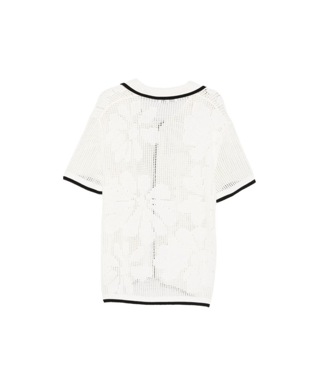 MAISON LABICHE Белая хлопковая кэжуал рубашка, фото 2