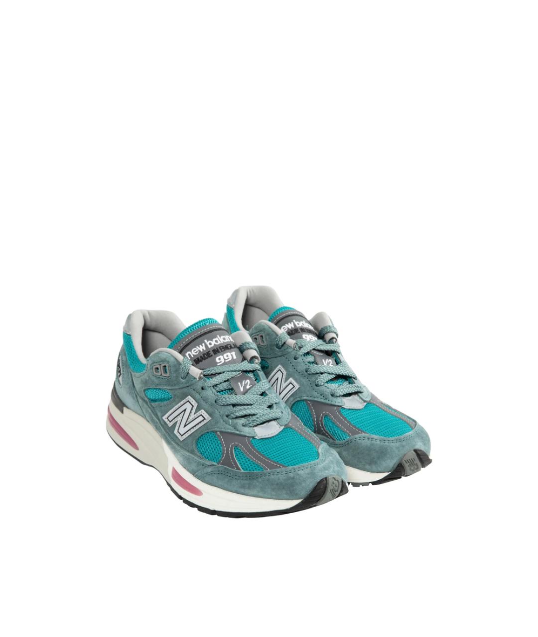 NEW BALANCE Синие низкие кроссовки / кеды, фото 2