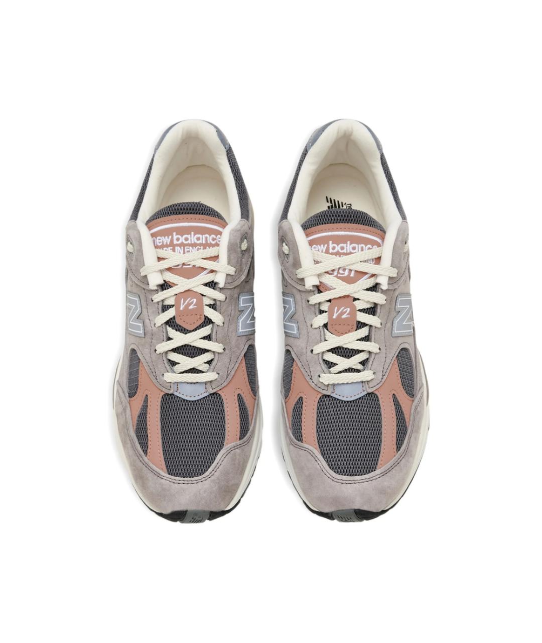 NEW BALANCE Мульти кожаные низкие кроссовки / кеды, фото 2