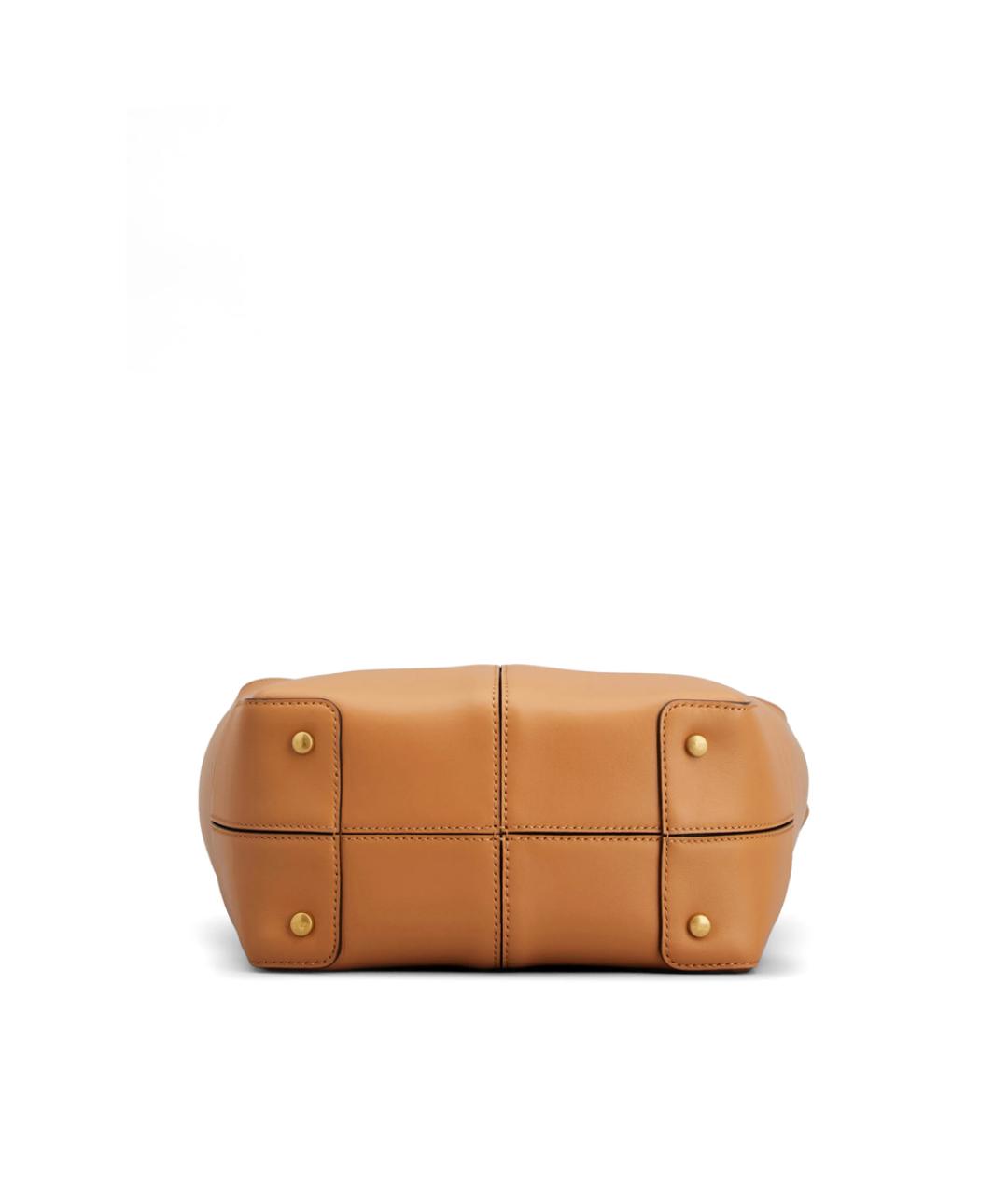 TOD'S Коричневая кожаная сумка через плечо, фото 5