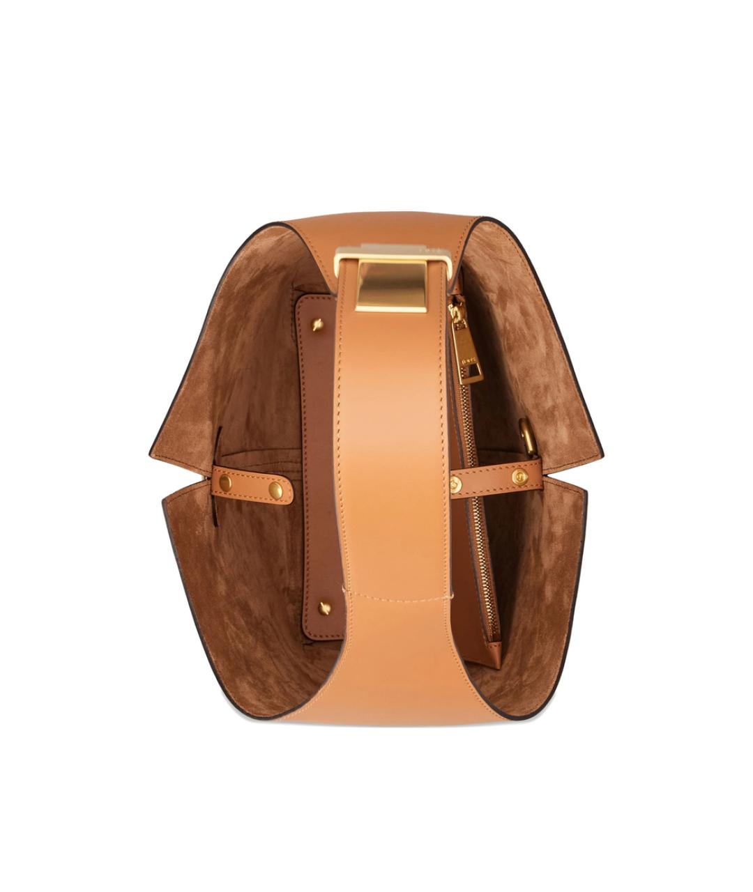 TOD'S Коричневая кожаная сумка через плечо, фото 6
