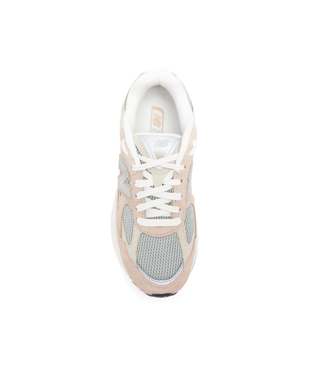 NEW BALANCE Серые замшевые низкие кроссовки / кеды, фото 4