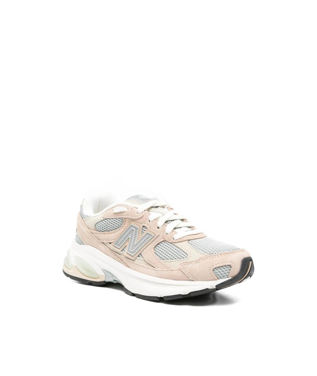 NEW BALANCE Серые замшевые низкие кроссовки / кеды, фото 3