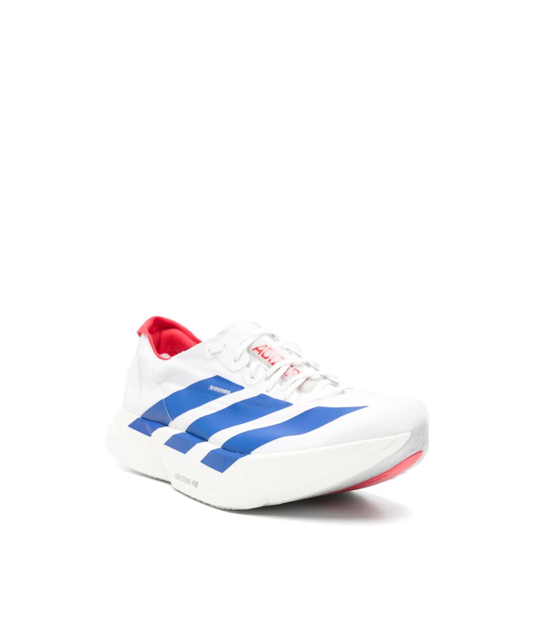 ADIDAS Белые резиновые низкие кроссовки / кеды, фото 4