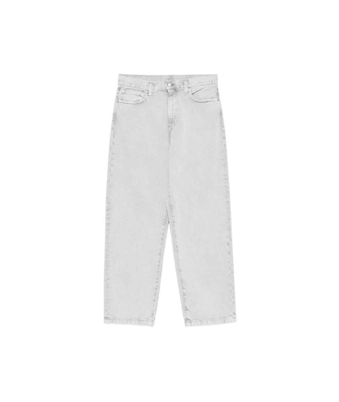 CARHARTT Серые хлопковые джинсы, фото 1