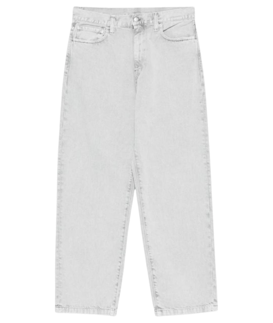 CARHARTT Серые хлопковые джинсы, фото 1