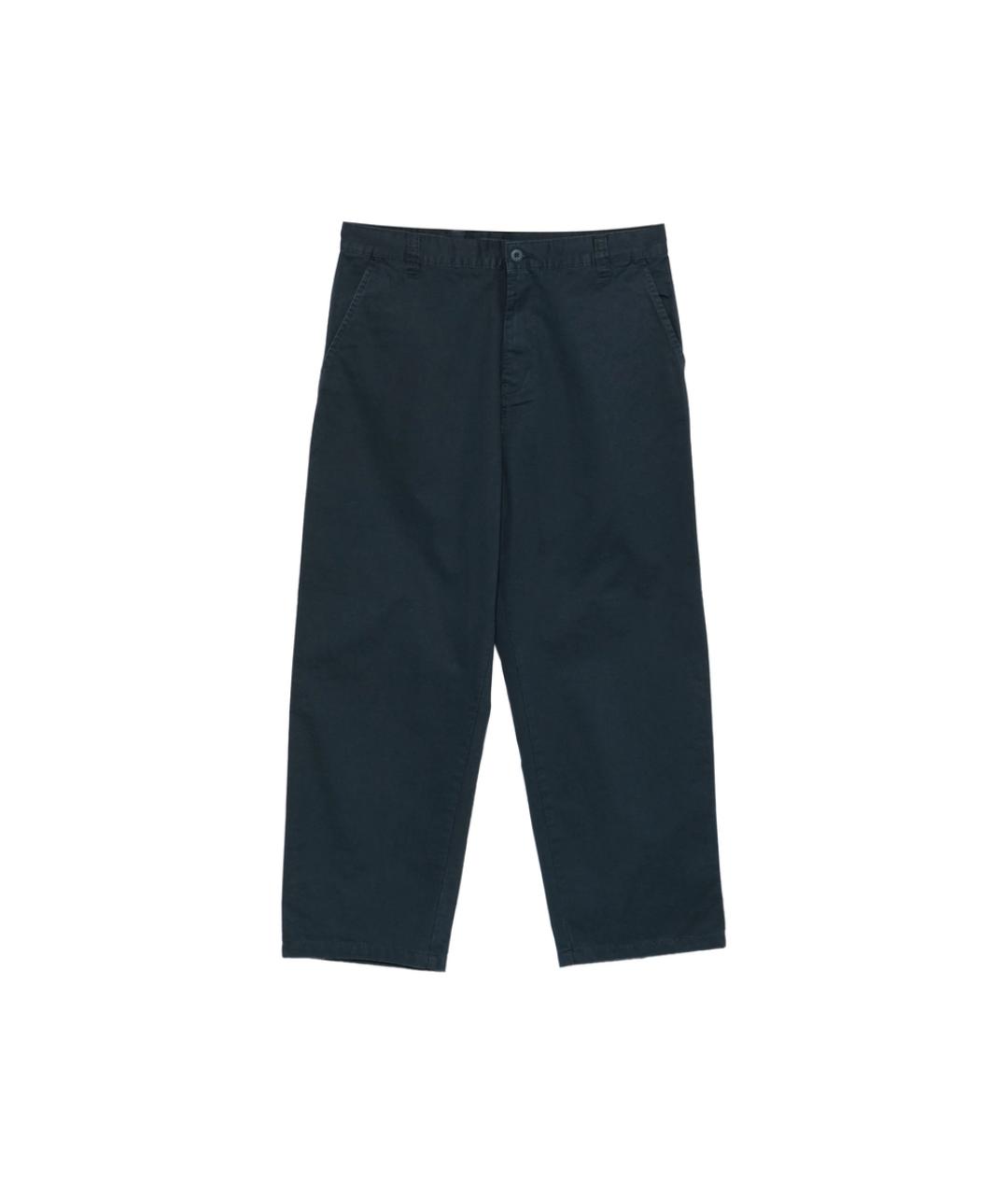 CARHARTT Синие хлопковые повседневные брюки, фото 1