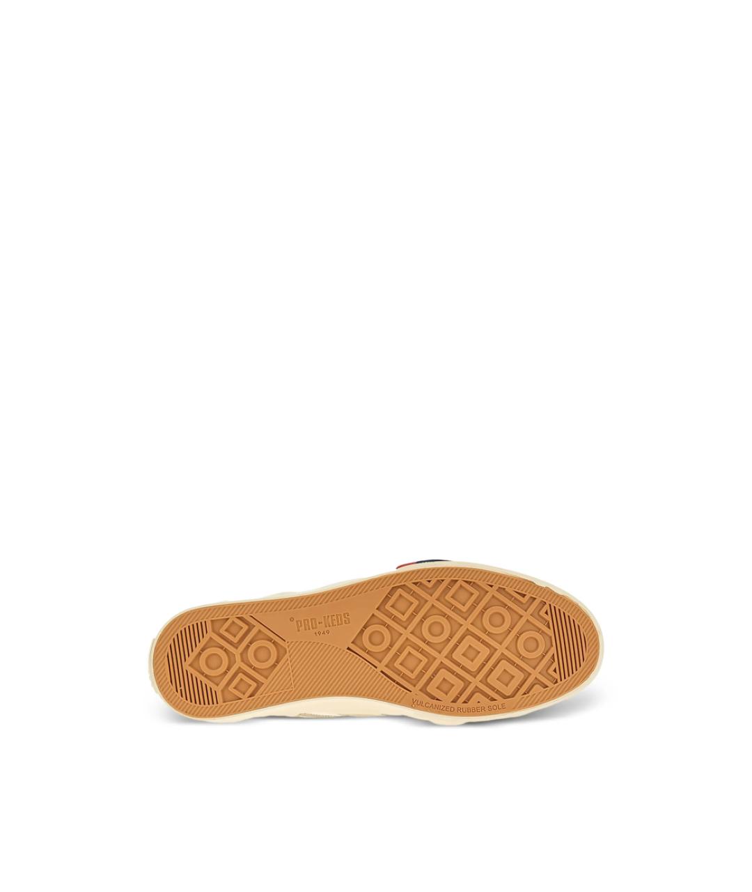 PRO-KEDS Бежевые кожаные низкие кроссовки / кеды, фото 5