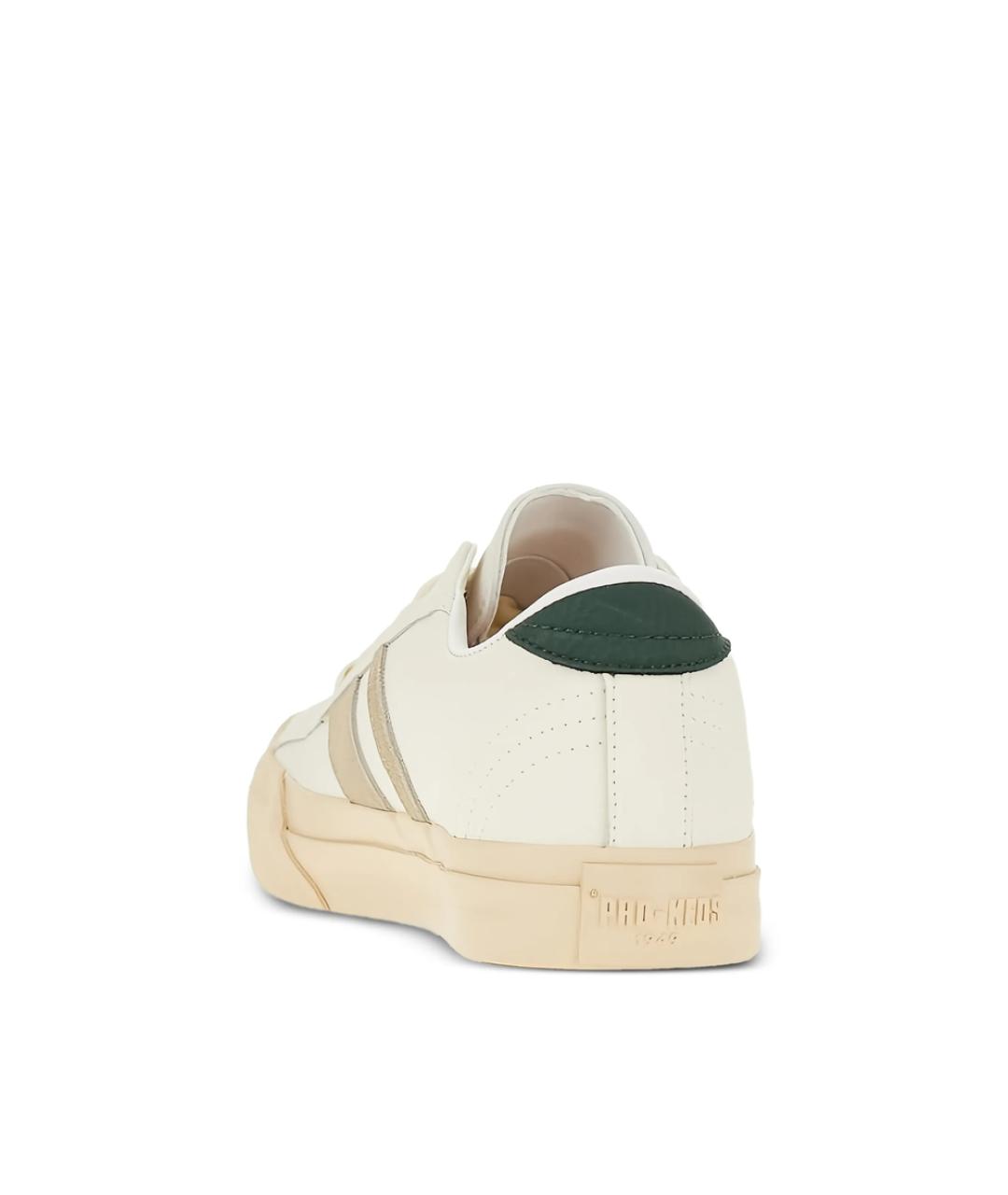 PRO-KEDS Бежевые кожаные низкие кроссовки / кеды, фото 2