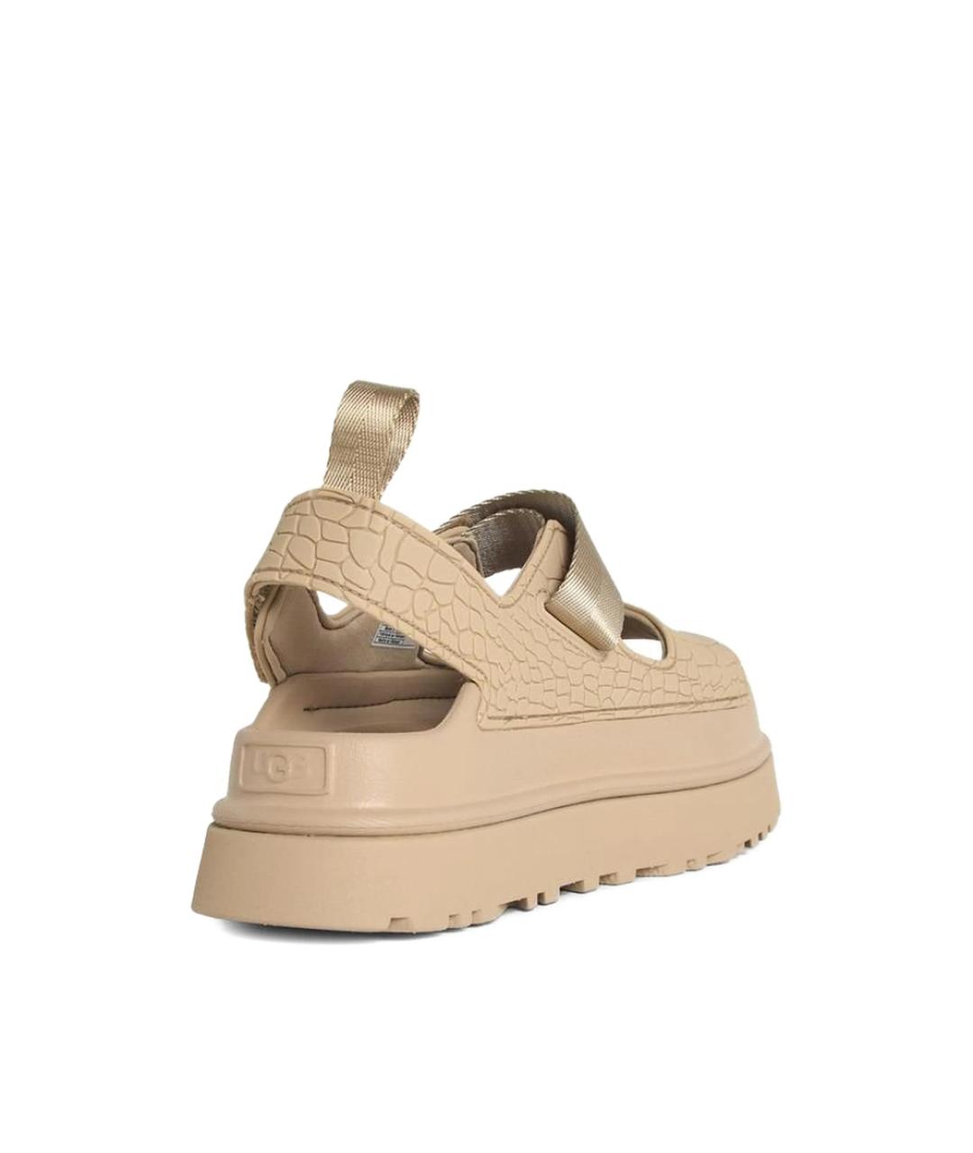 UGG Бежевые босоножки, фото 2
