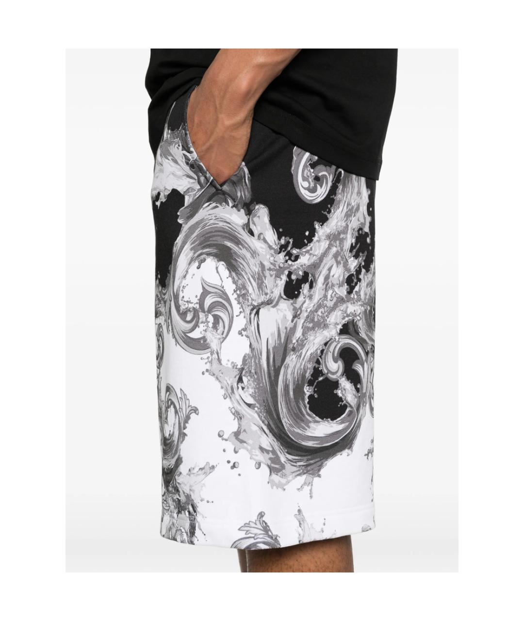 VERSACE JEANS COUTURE Мульти хлопковые шорты, фото 2