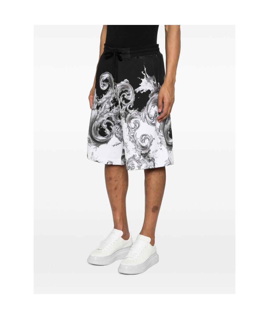 VERSACE JEANS COUTURE Мульти хлопковые шорты, фото 3