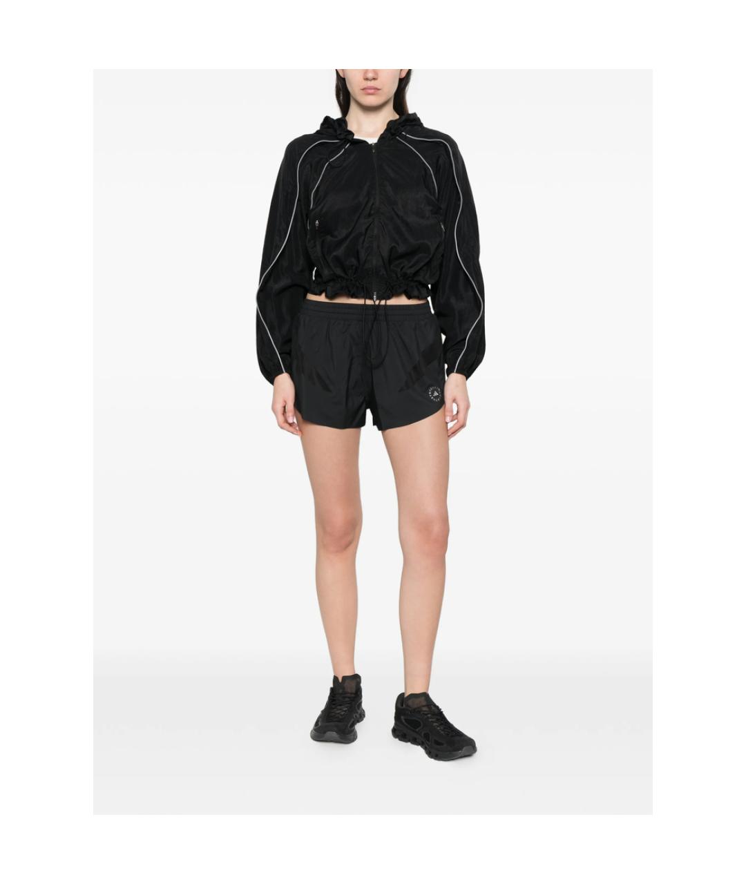 ADIDAS BY STELLA MCCARTNEY Черная полиамидовая куртка, фото 5