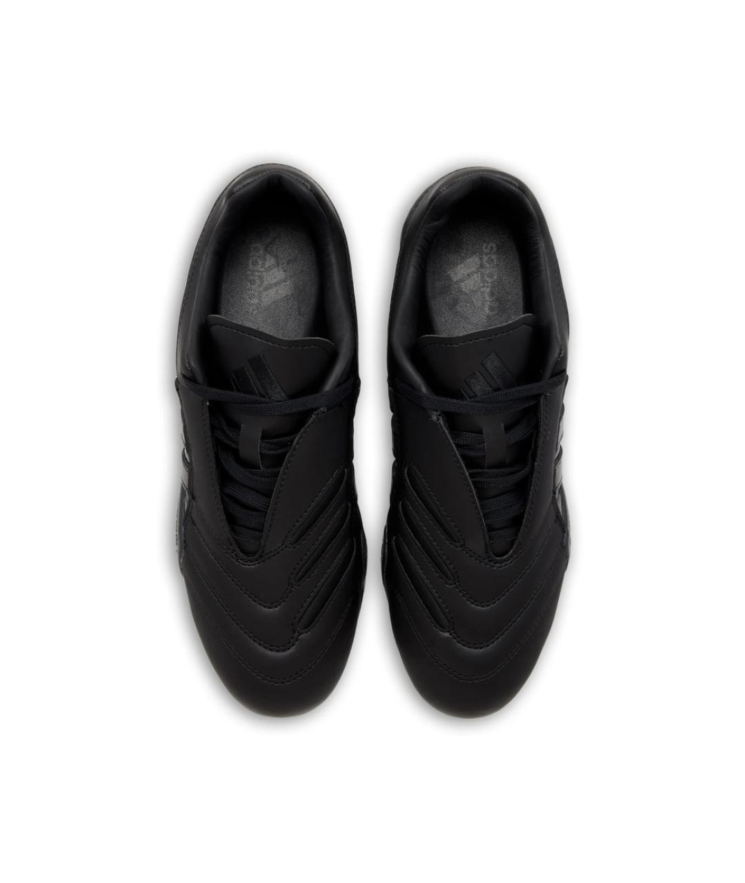 ADIDAS Черные кожаные кроссовки, фото 3