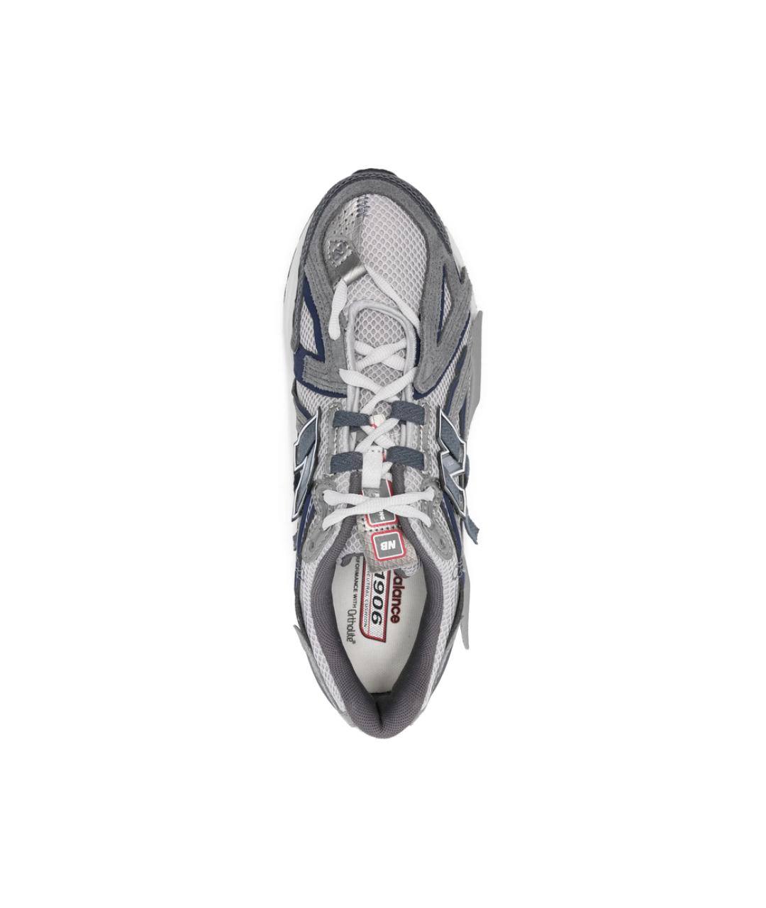 NEW BALANCE Серебряные низкие кроссовки / кеды, фото 3