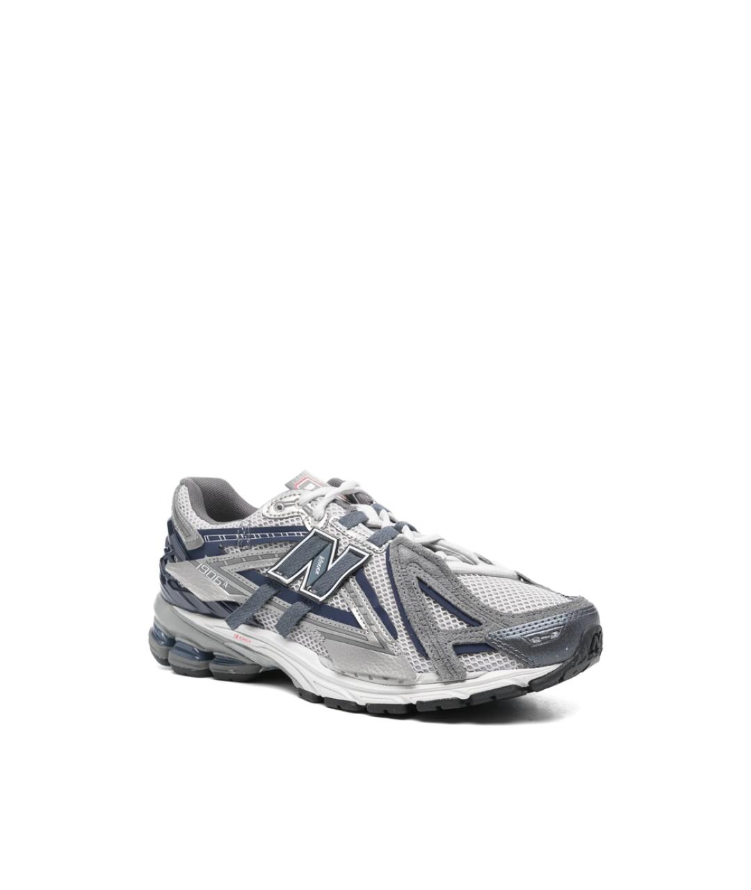 NEW BALANCE Серебряные низкие кроссовки / кеды, фото 4