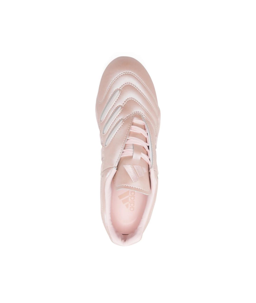 ADIDAS Розовые кожаные кроссовки, фото 2