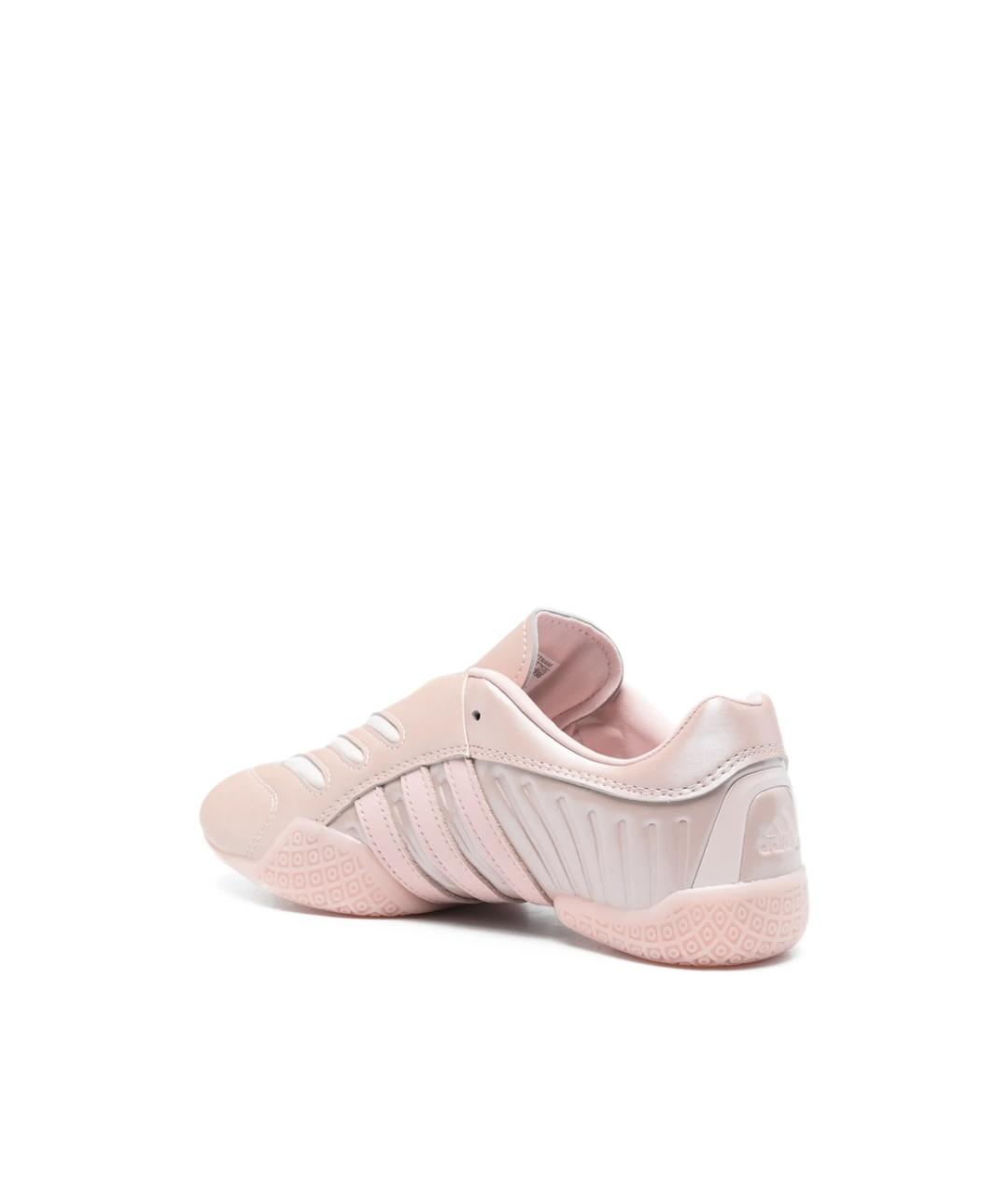 ADIDAS Розовые кожаные кроссовки, фото 4