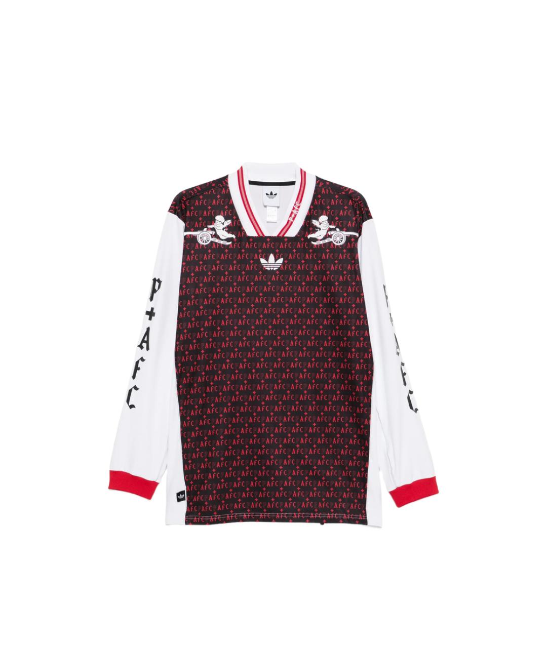 ADIDAS Черная синтетическая футболка, фото 1