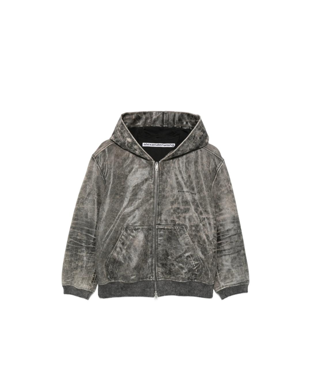 ALEXANDER WANG Серая хлопковая куртка, фото 1