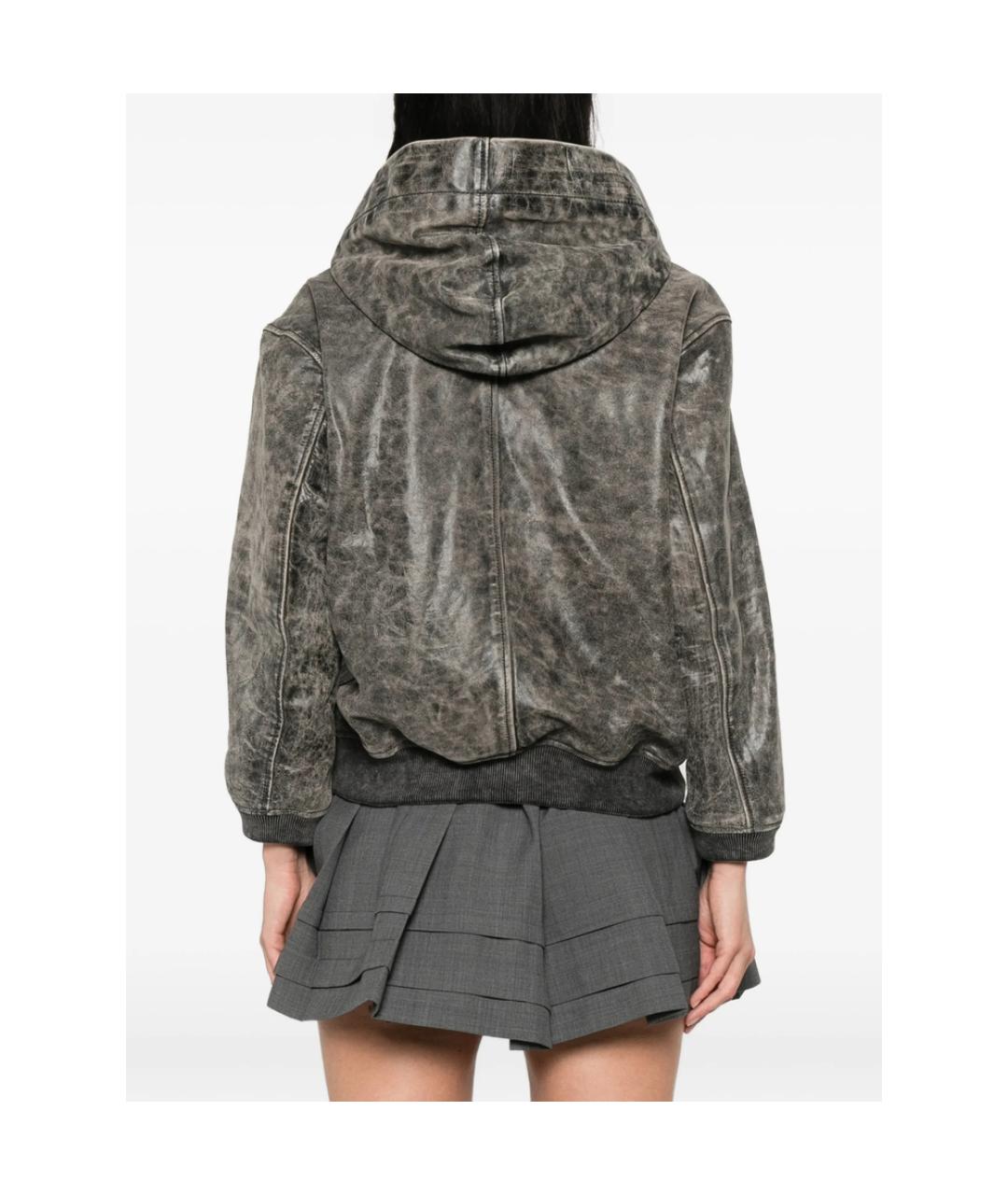 ALEXANDER WANG Серая хлопковая куртка, фото 5