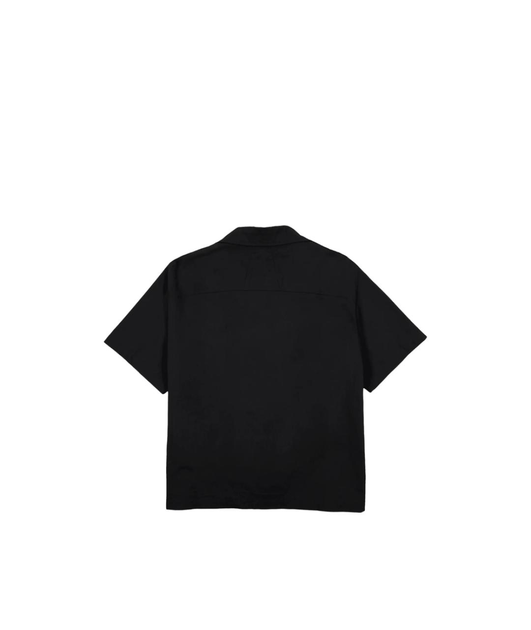 RHUDE Черная хлопковая кэжуал рубашка, фото 2