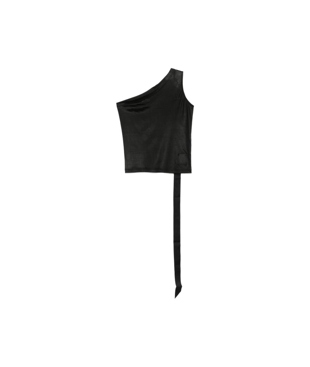 RICK OWENS DRKSHDW Черная полиамидовая майка, фото 1