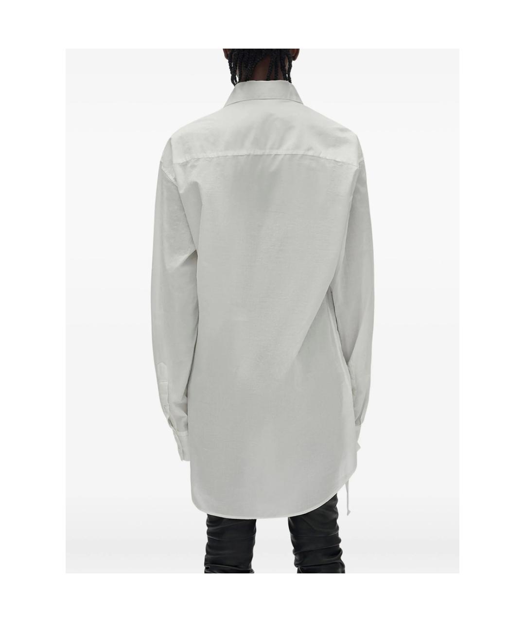 ANN DEMEULEMEESTER Белая хлопковая рубашка, фото 4