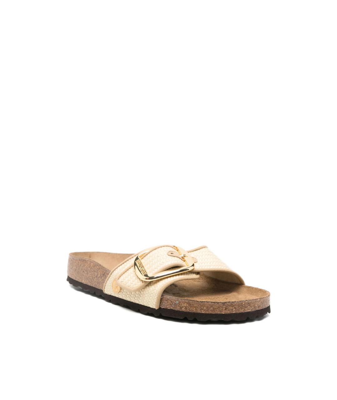 BIRKENSTOCK Бежевые сандалии, фото 4