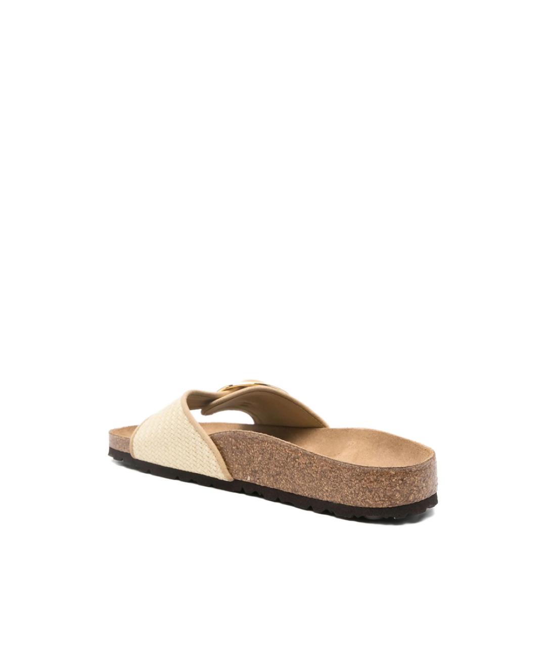 BIRKENSTOCK Бежевые сандалии, фото 2