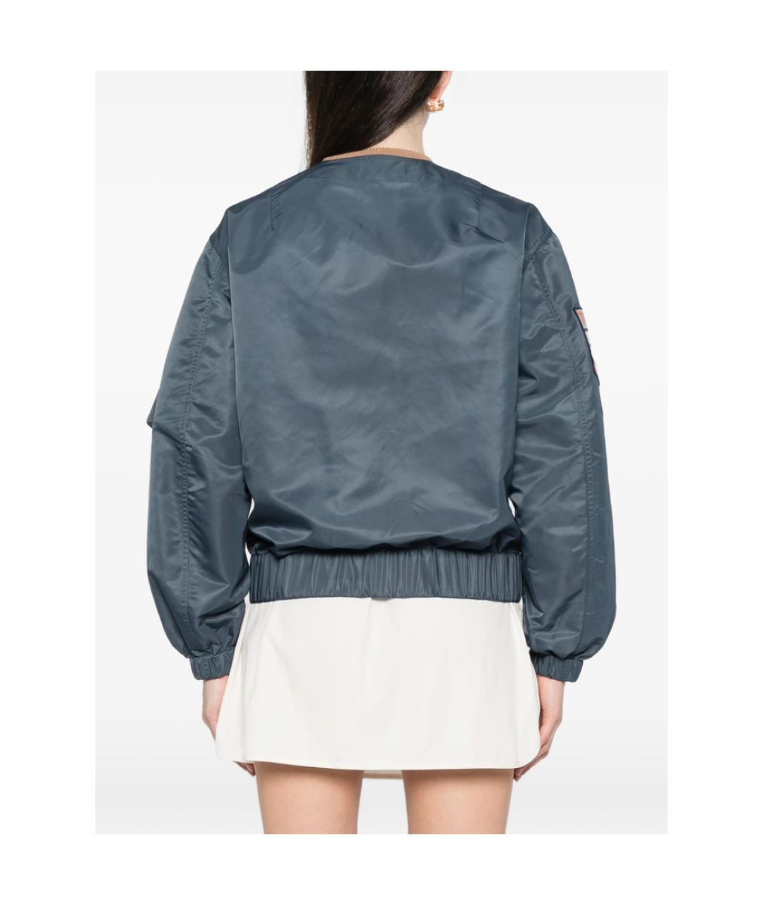 KENZO Синяя хлопковая куртка, фото 4