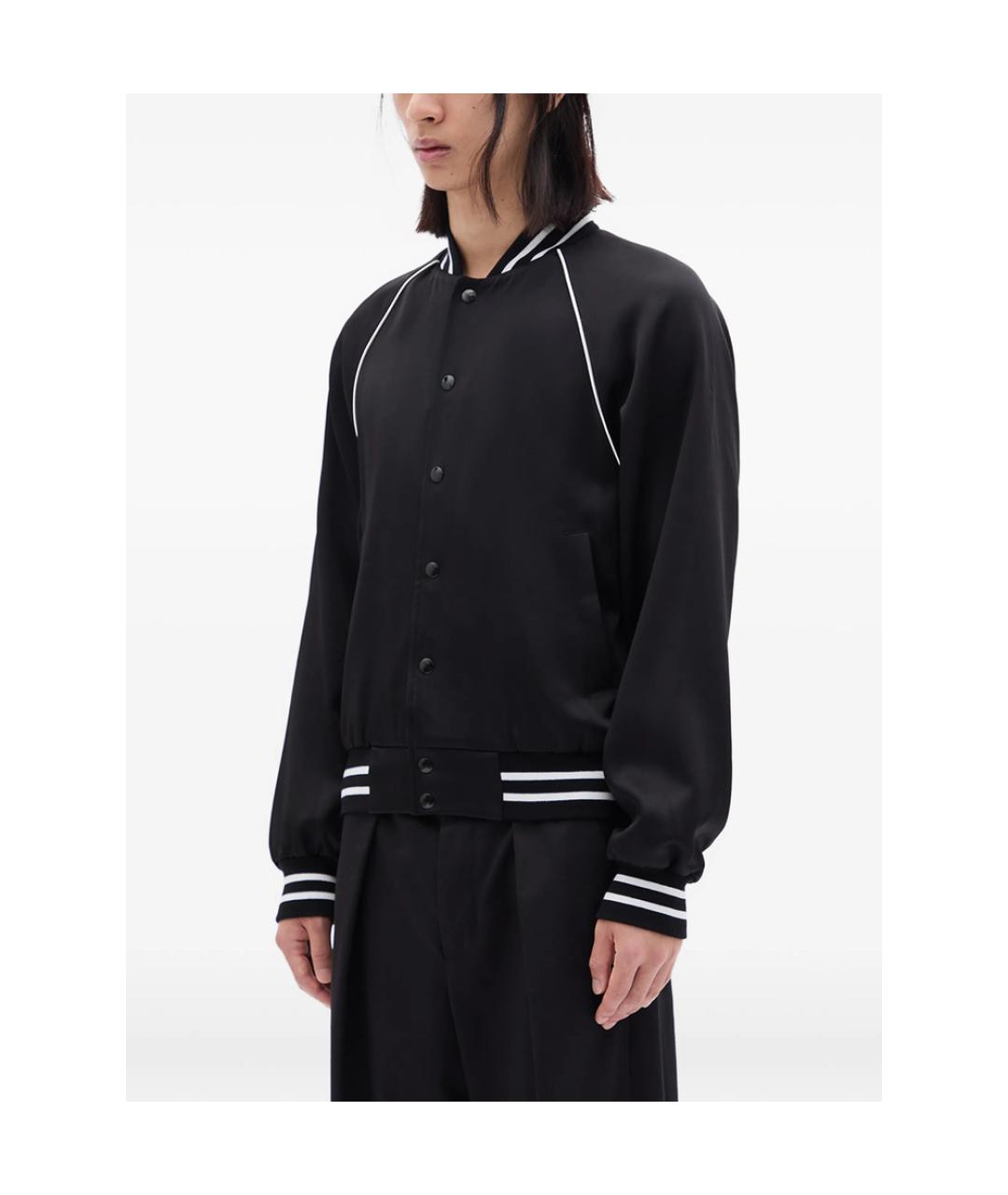 ANN DEMEULEMEESTER Черная вискозная куртка, фото 3