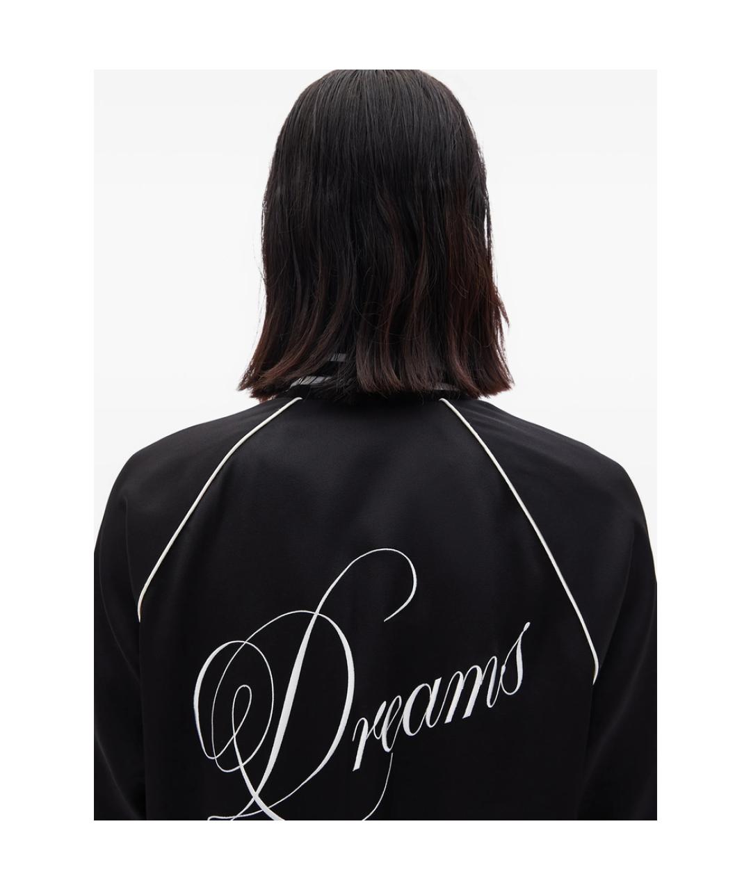 ANN DEMEULEMEESTER Черная вискозная куртка, фото 2