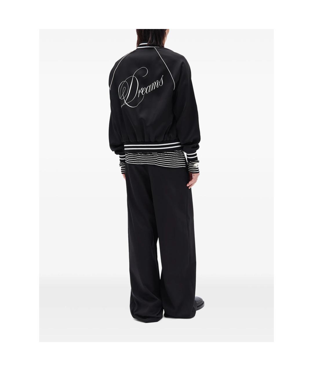 ANN DEMEULEMEESTER Черная вискозная куртка, фото 6