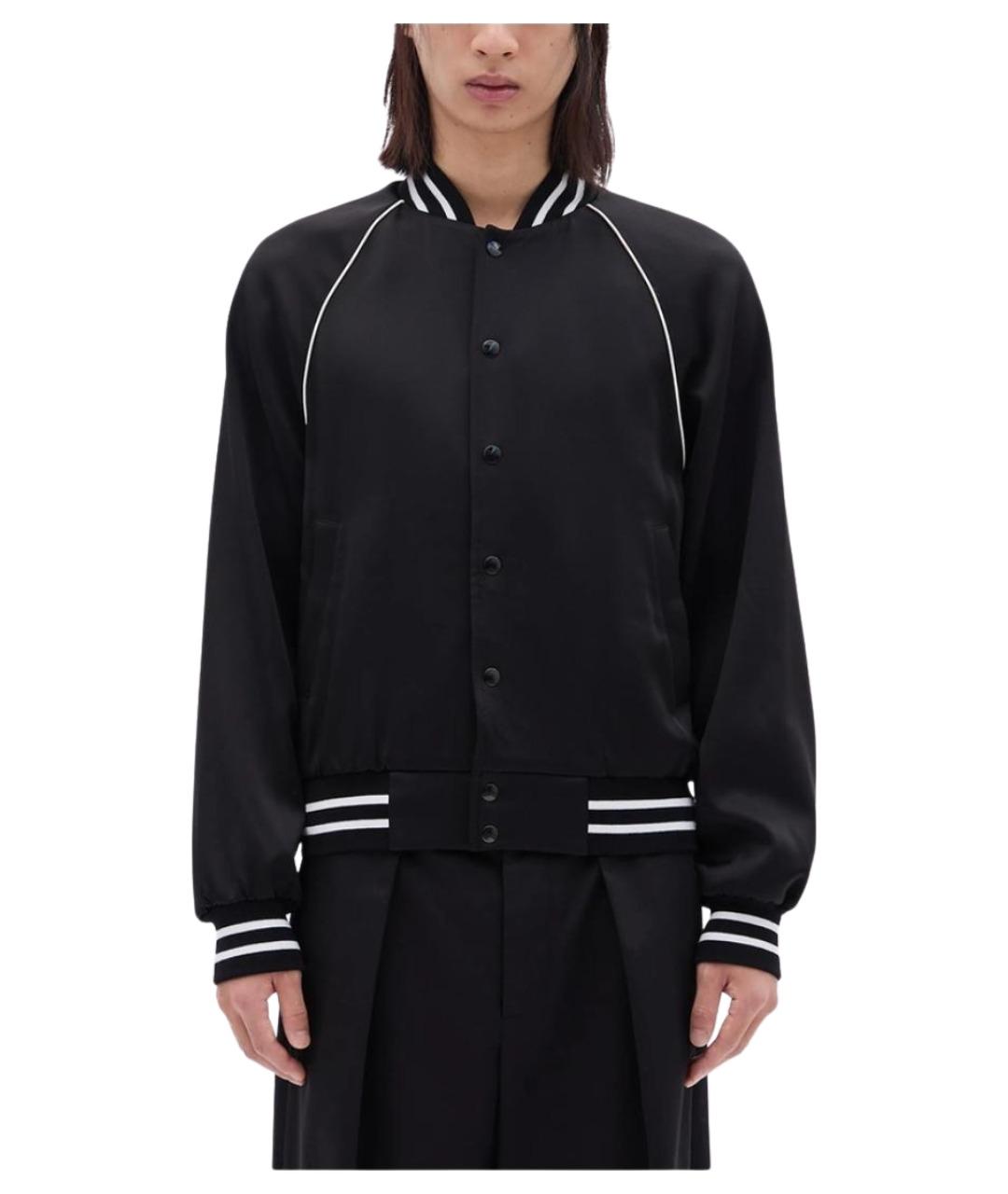 ANN DEMEULEMEESTER Черная вискозная куртка, фото 1