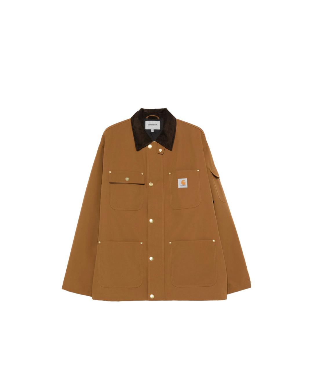 CARHARTT Коричневая хлопковая куртка, фото 1