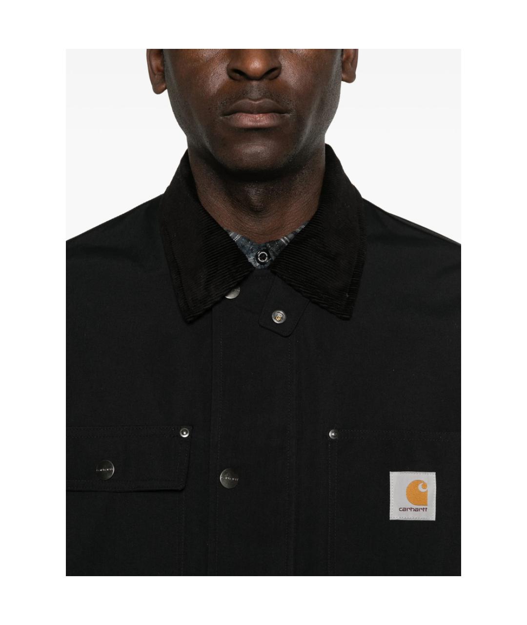 CARHARTT Черная хлопковая куртка, фото 2